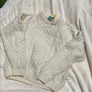 Traditional Irish sweater